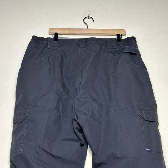 5.11 Tactical Cargo Pant Men 40x34 Black Tech Ripstop Utility Gorp Twill Durable - Picture 12 of 12